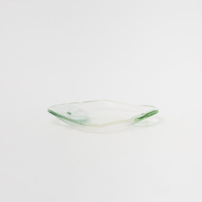 Sasaki shoko Glass works-ひし型皿-3