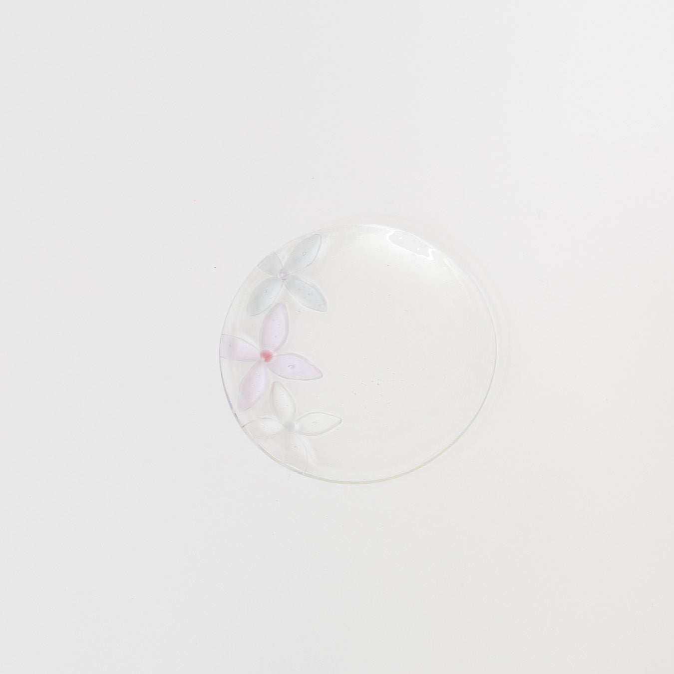 Sasaki shoko Glass works-丸中皿