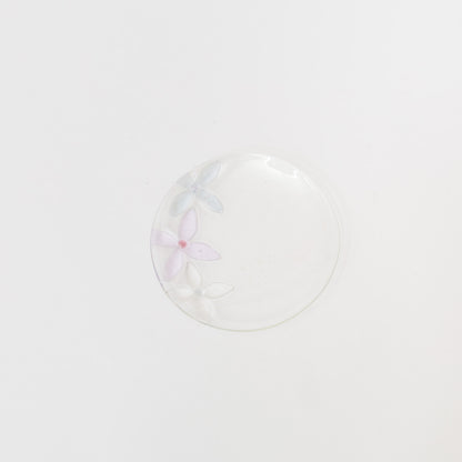 Sasaki shoko Glass works-丸中皿