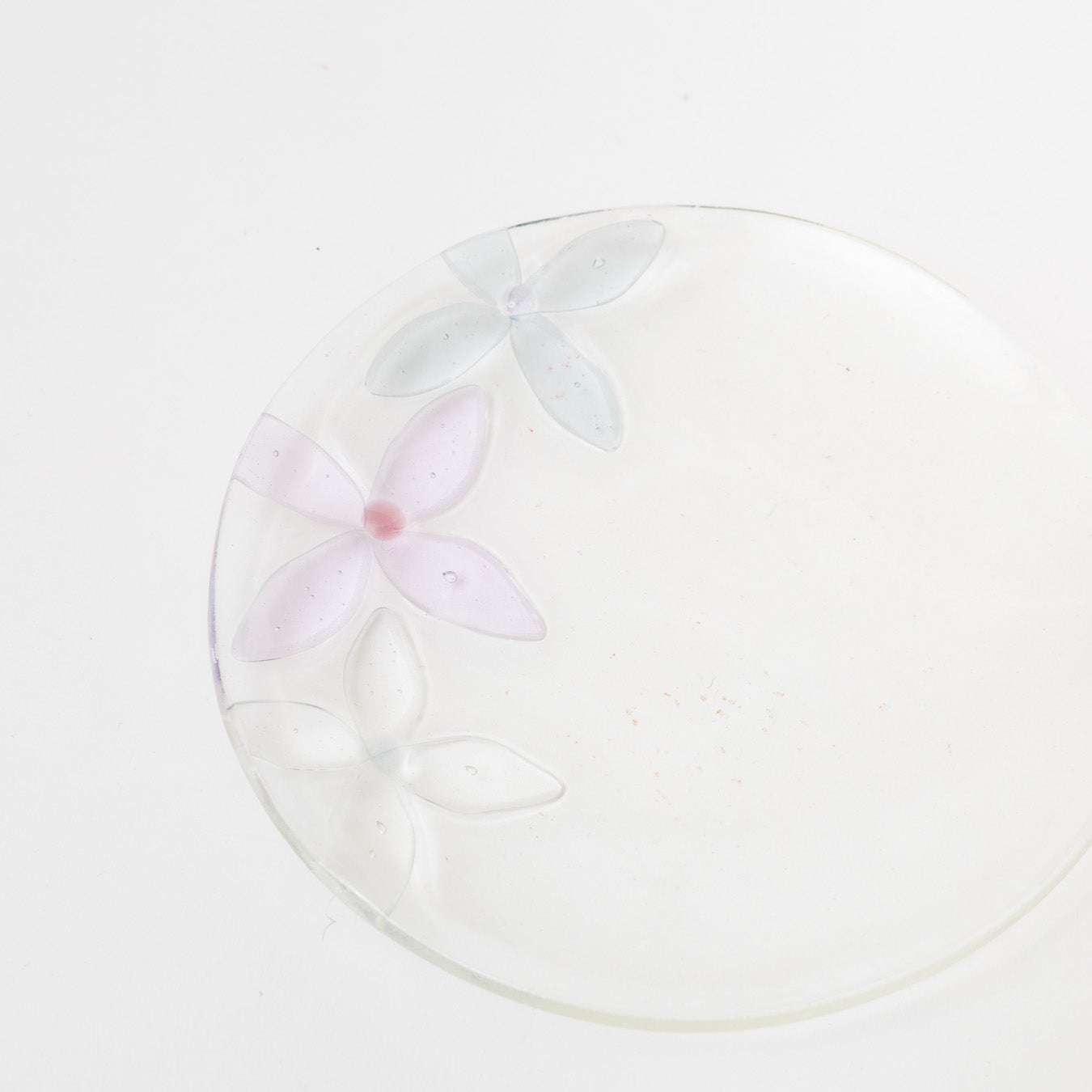 Sasaki shoko Glass works-丸中皿