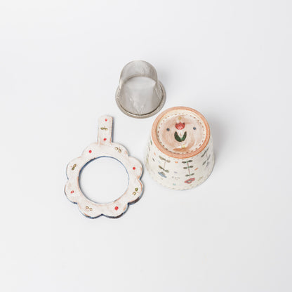 高須愛子-茶こしセット-花シリーズ-1