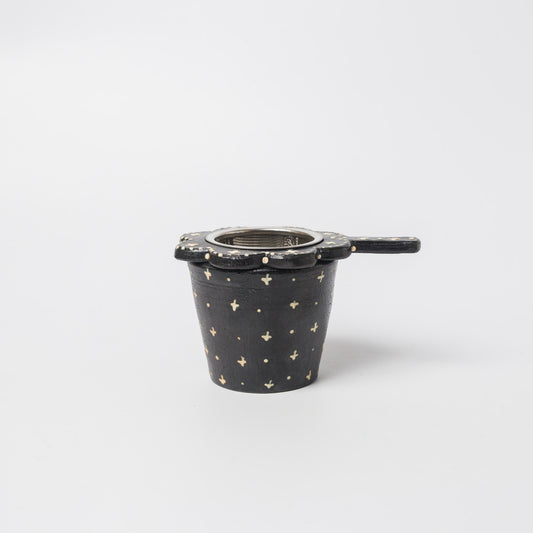 高須愛子-茶こしセット-黒