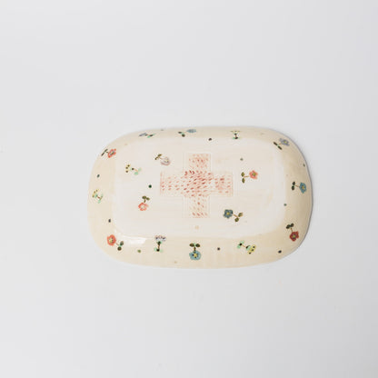 高須愛子-小花皿-1