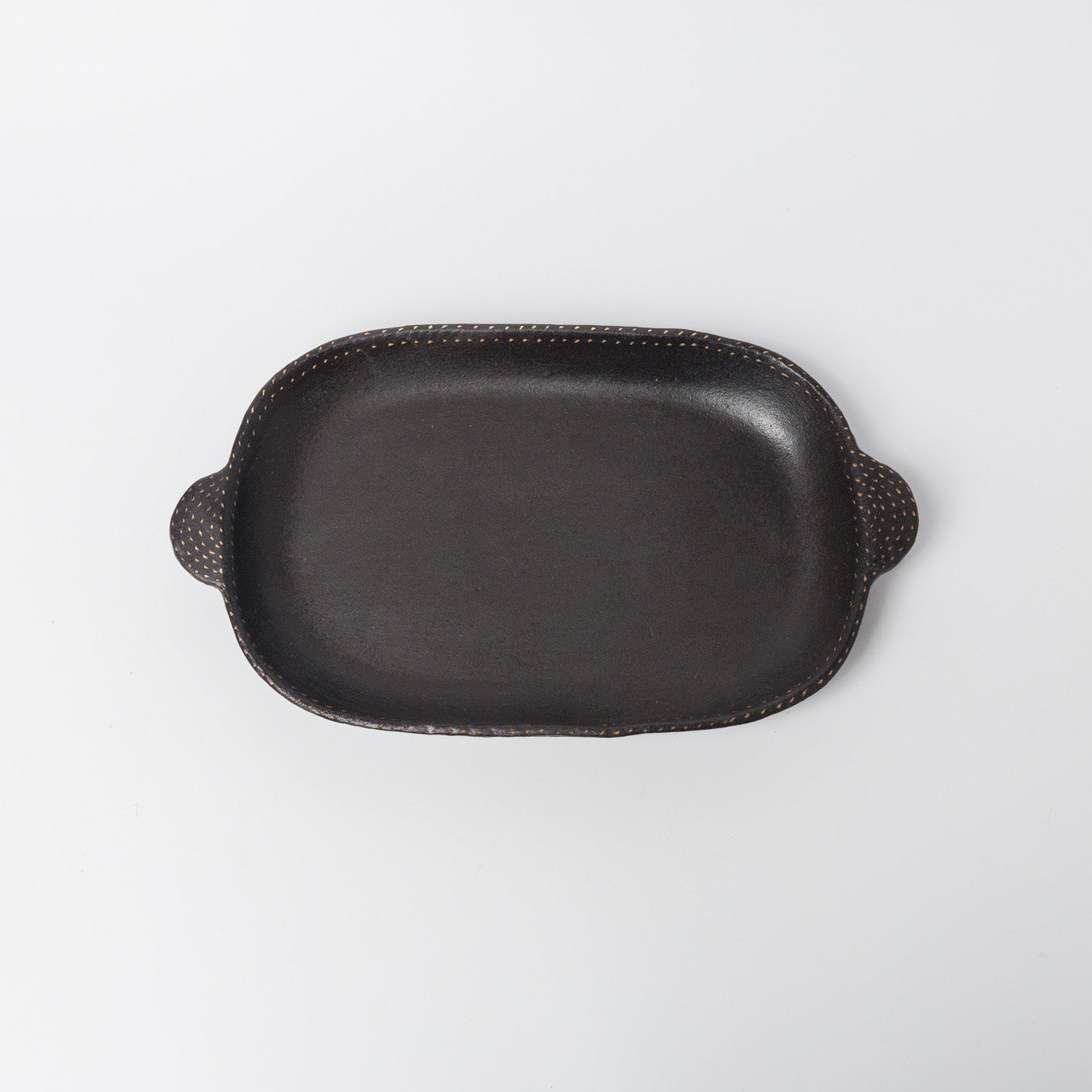 高須愛子-耳付き小判皿