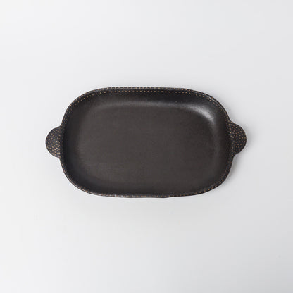 高須愛子-耳付き小判皿