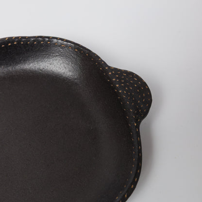 高須愛子-耳付き小判皿