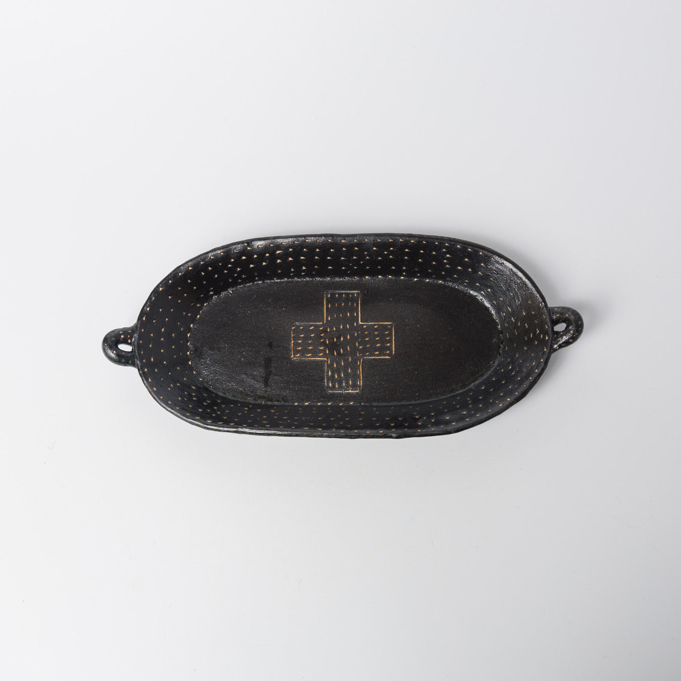 高須愛子-耳付き深皿-A