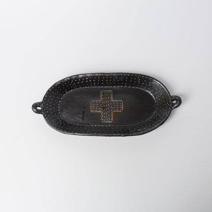 高須愛子-耳付き深皿-A