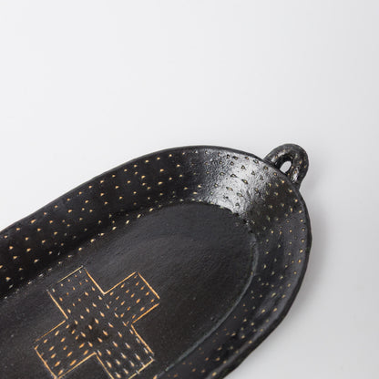 高須愛子-耳付き深皿-A