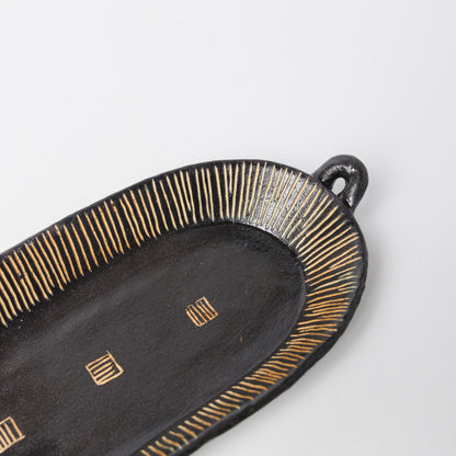 高須愛子-耳付き深皿-B