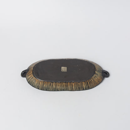 高須愛子-耳付き深皿-B