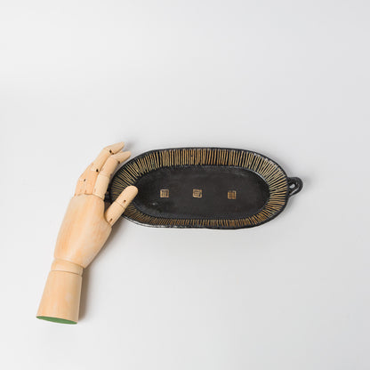 高須愛子-耳付き深皿-B