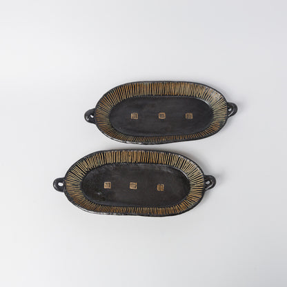 高須愛子-耳付き深皿-B