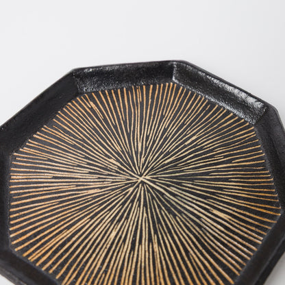 高須愛子-八角皿