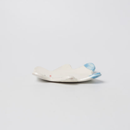 高須愛子-シロクマ皿