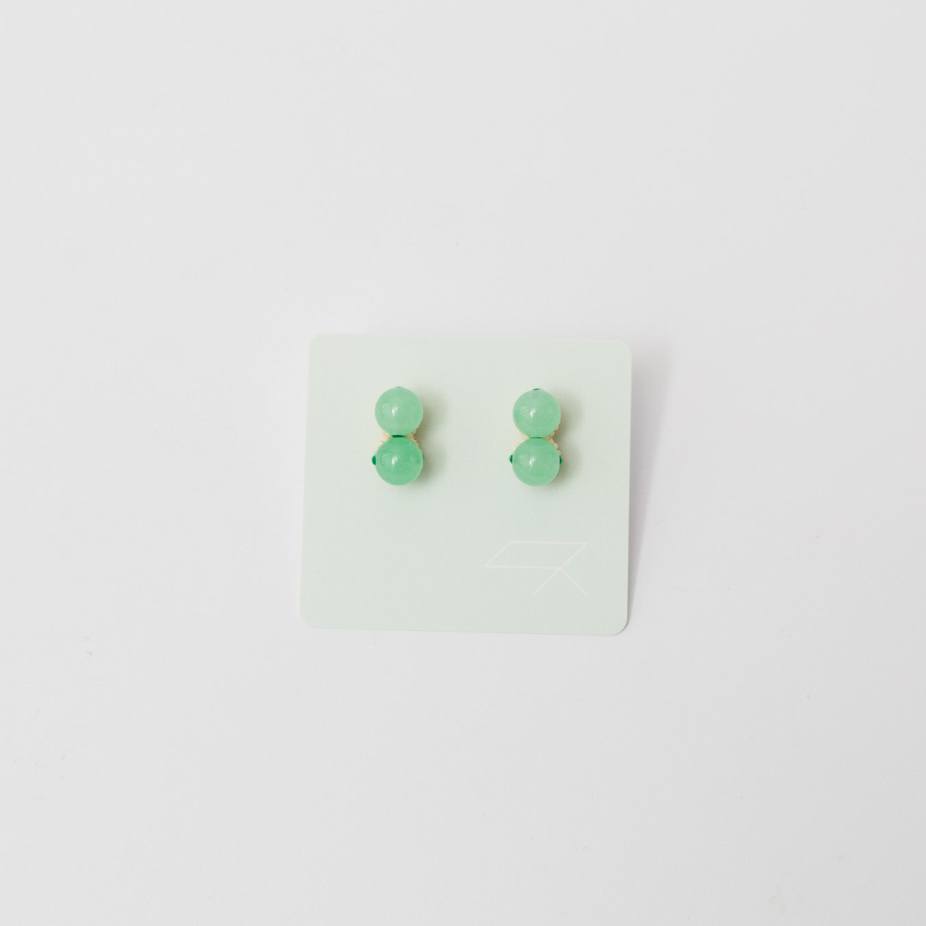 【再入荷】tamas-Sanae-Green-イヤリング/ピアス
