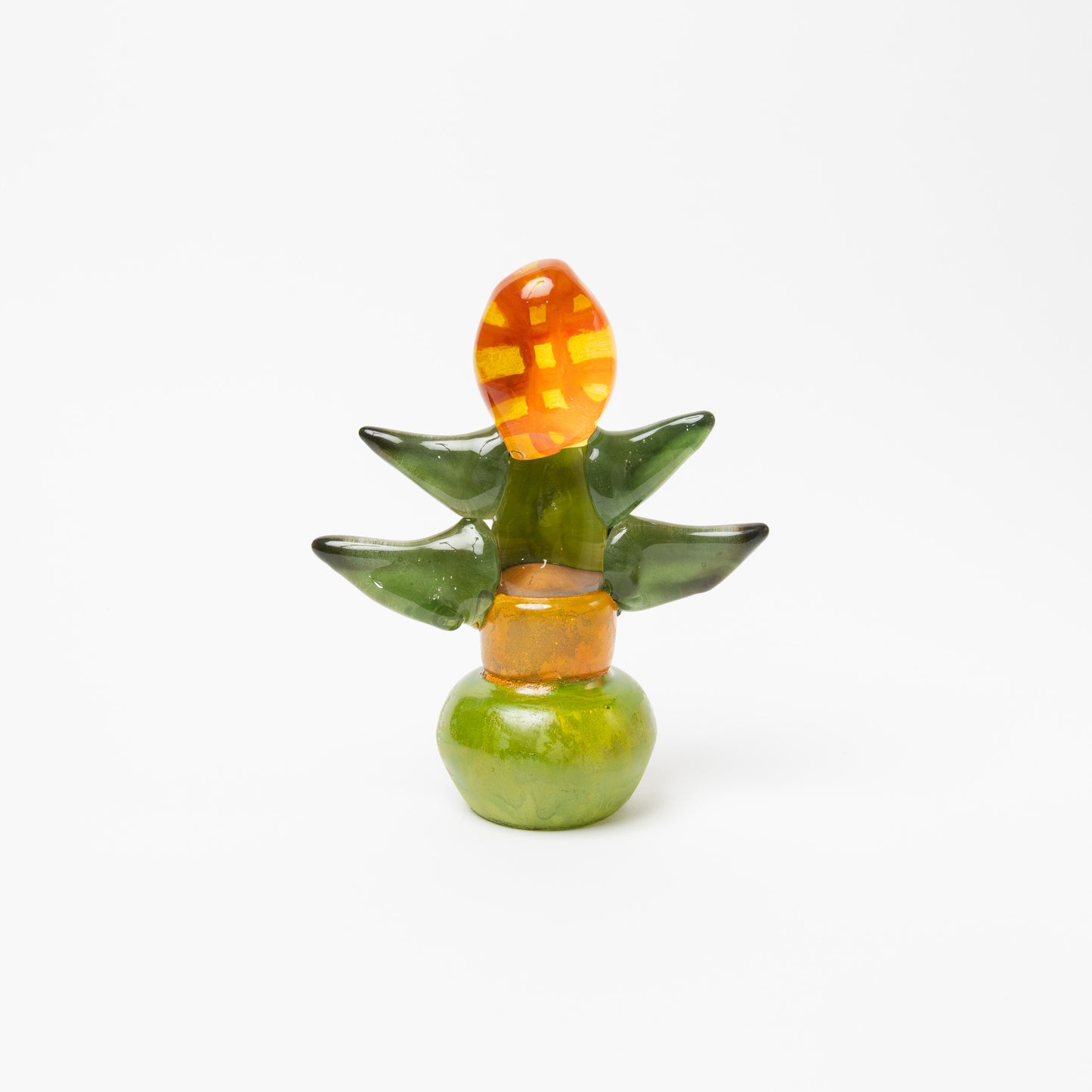常盤杏奈-ガラスのオブジェ「glass plant(L)」-3