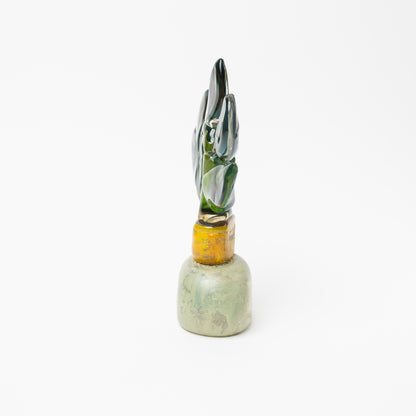 常盤杏奈-ガラスのオブジェ「glass plant(L)」-4