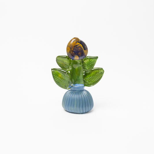 常盤杏奈-ガラスのオブジェ「glass plant(L)」-5