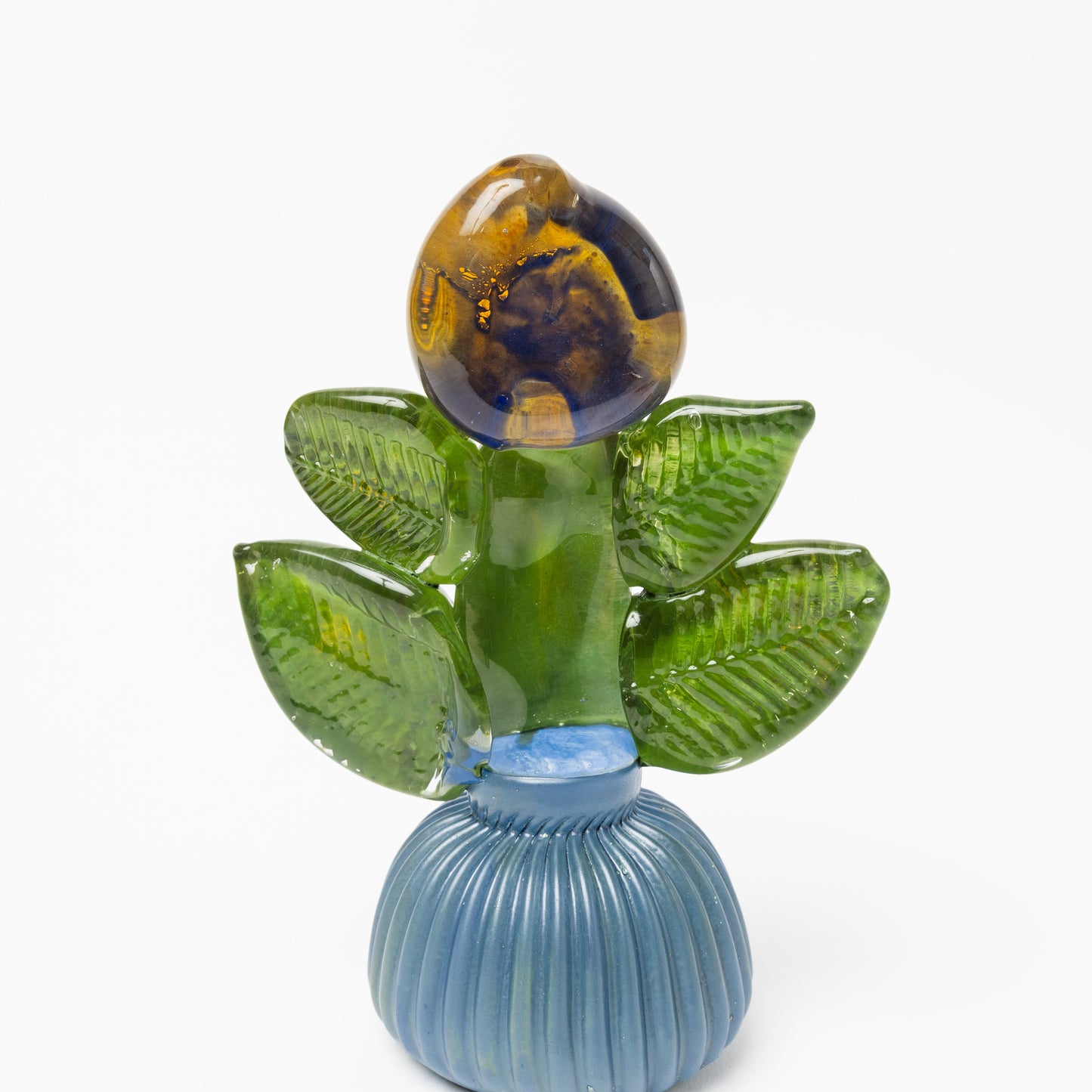 常盤杏奈-ガラスのオブジェ「glass plant(L)」-5