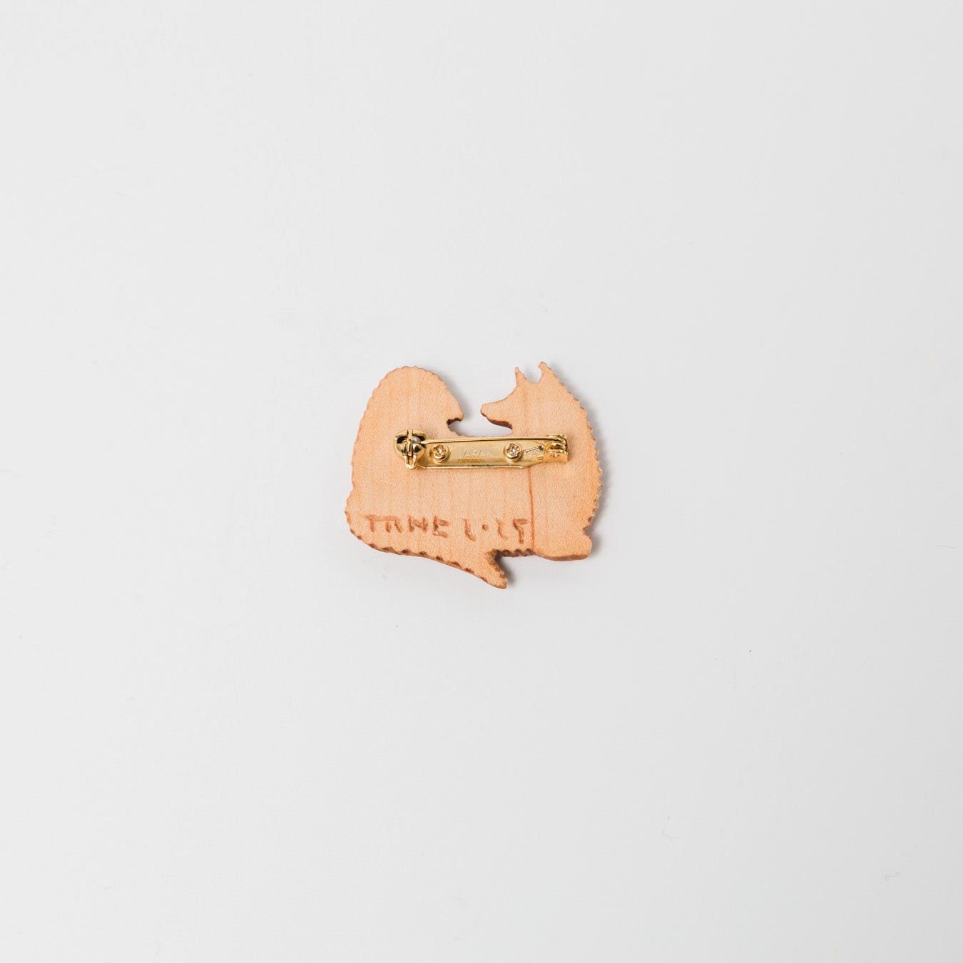 トリノコ-木のブローチ-おおかみとひつじ