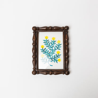 totoganashi-額入り原画 flower-A