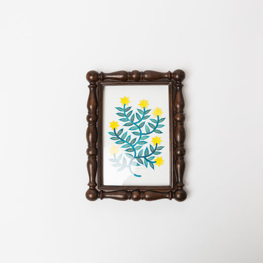 totoganashi-額入り原画 flower-A