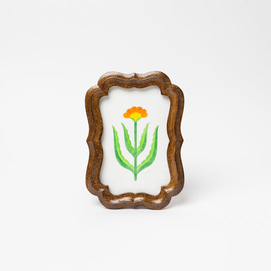 totoganashi-額入り原画 flower-C