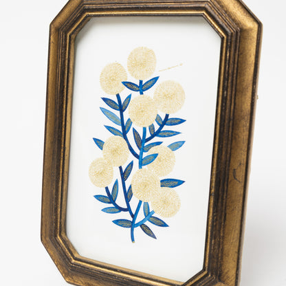 totoganashi-額入り原画 flower-E