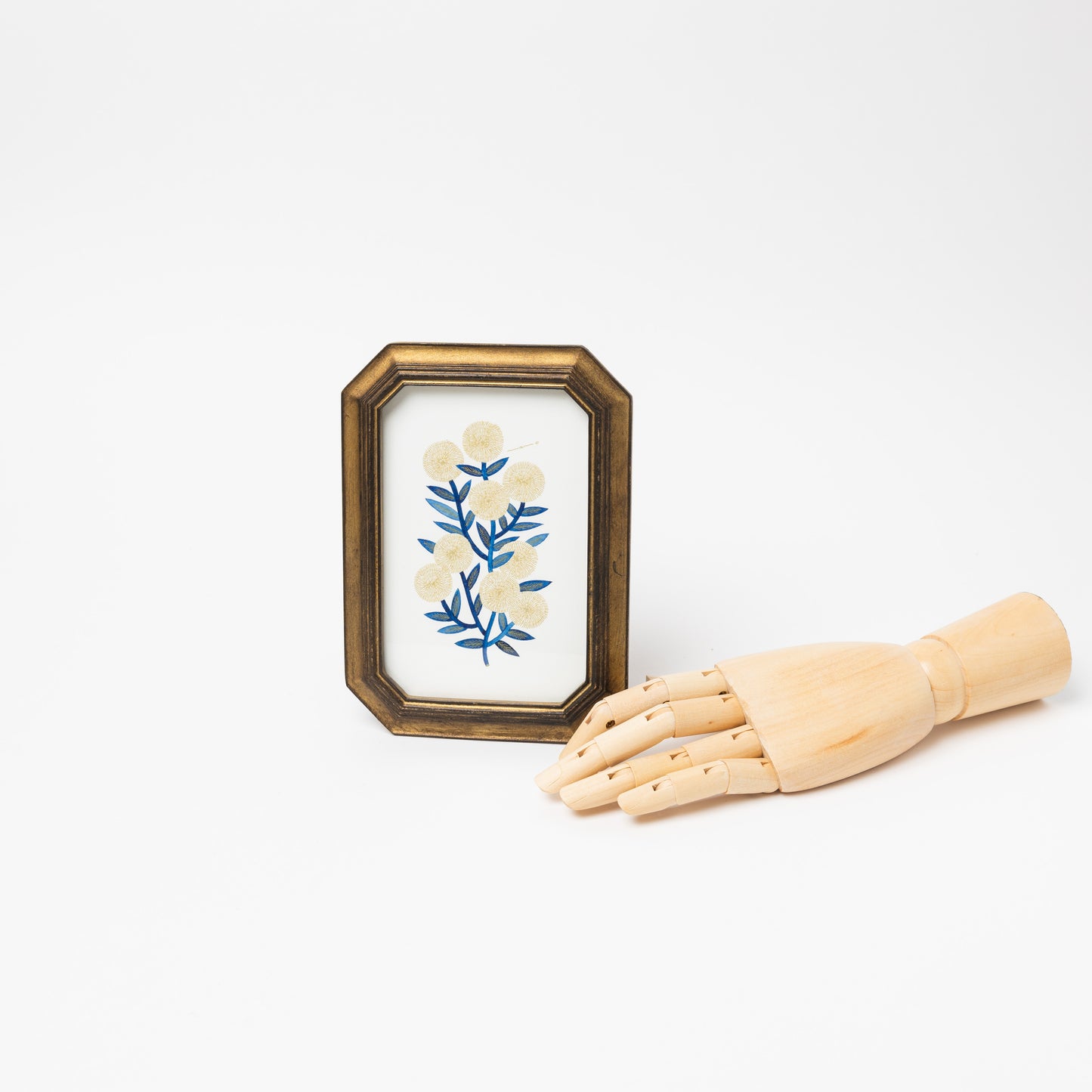 totoganashi-額入り原画 flower-E