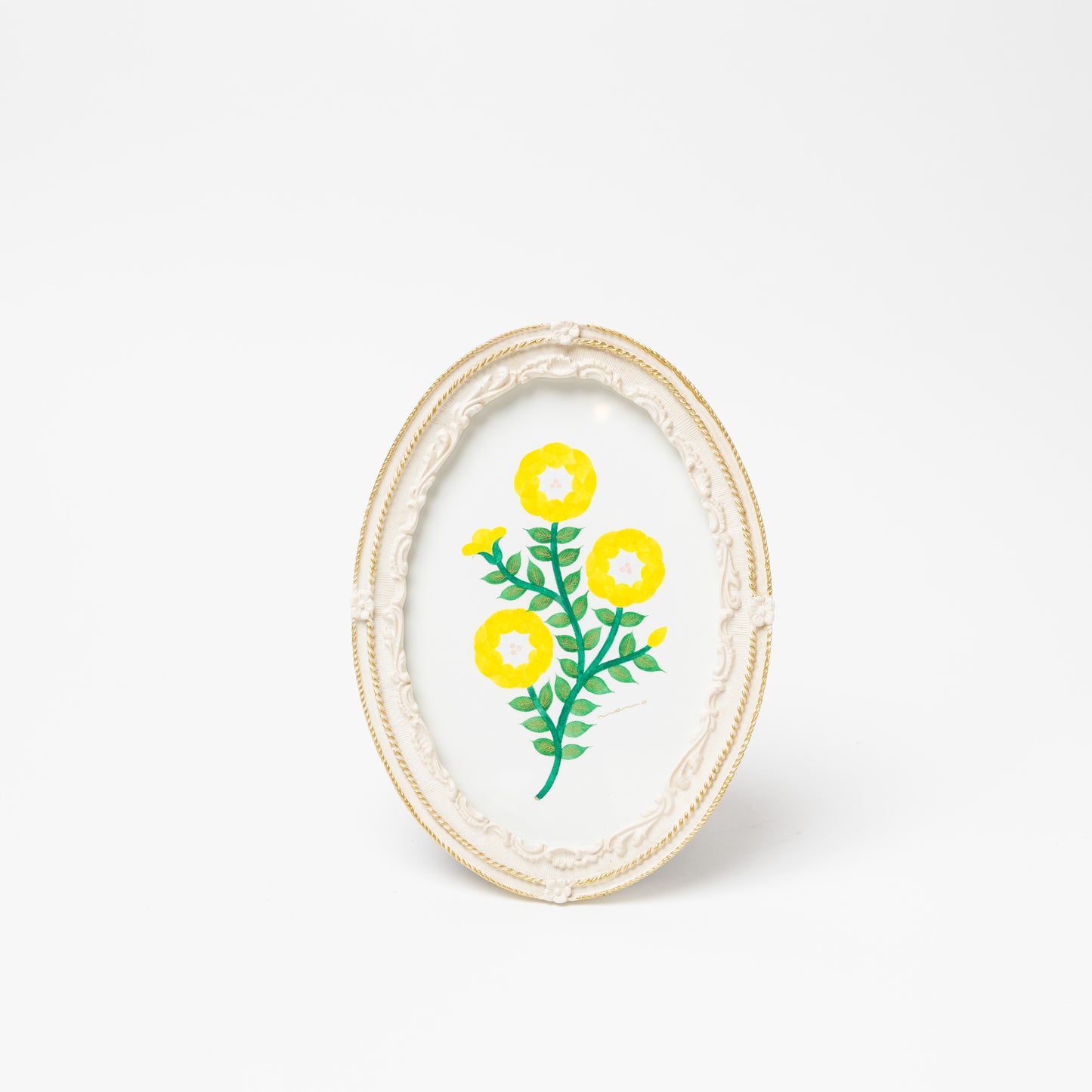 totoganashi-額入り原画 flower-F