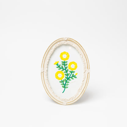 totoganashi-額入り原画 flower-F