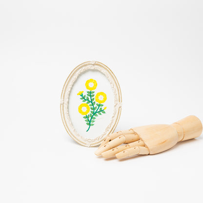 totoganashi-額入り原画 flower-F