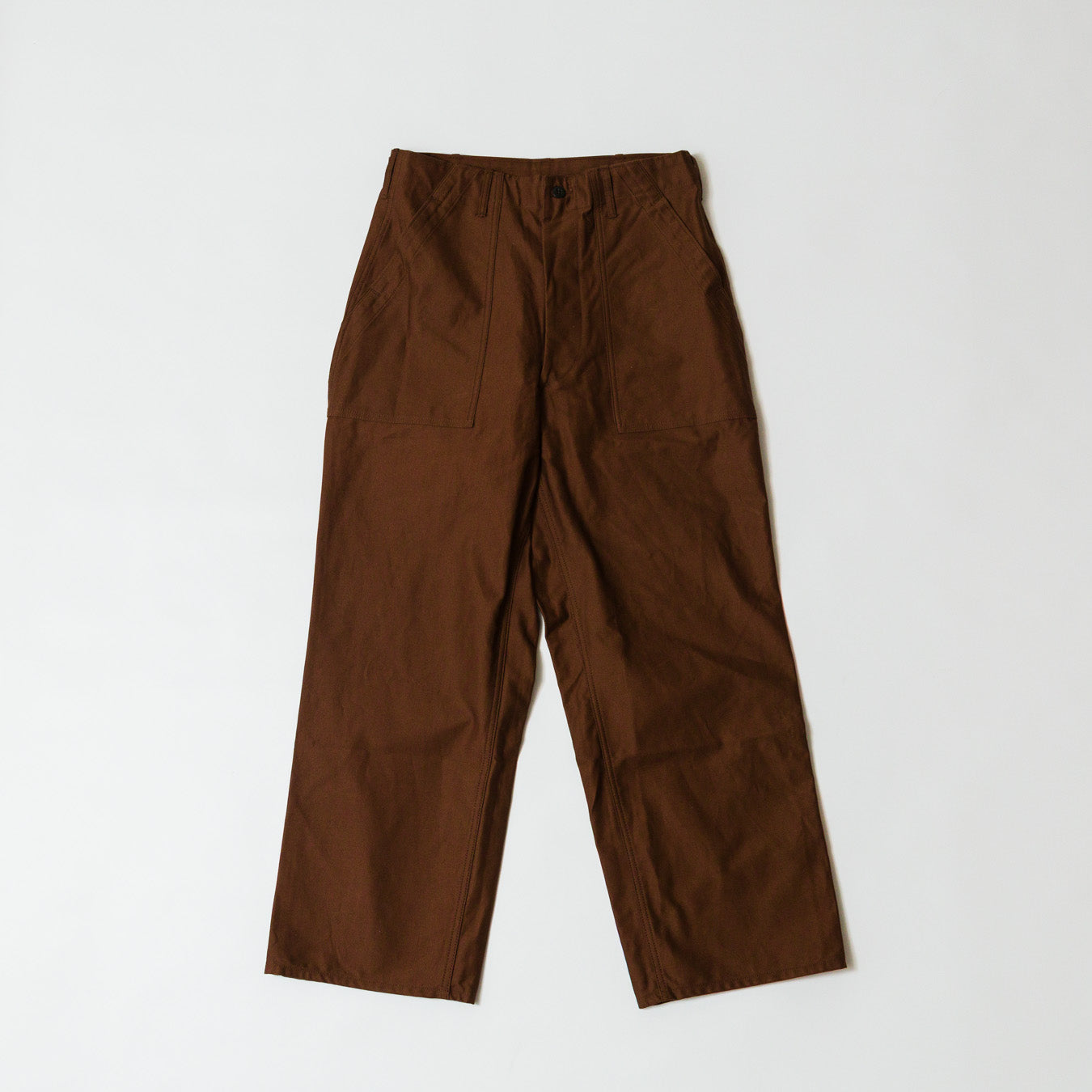 TUKI #0152【baker pants】chocolate