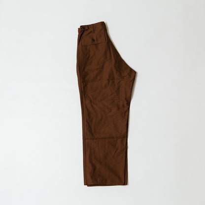 TUKI #0152【baker pants】chocolate