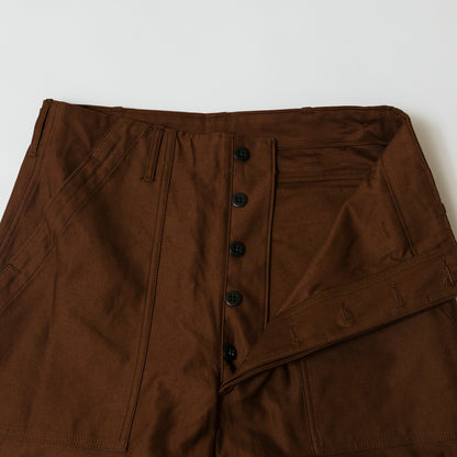 TUKI #0152【baker pants】chocolate