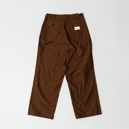 TUKI #0152【baker pants】chocolate