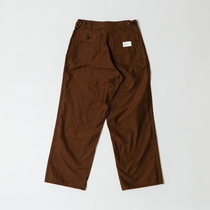 TUKI #0152【baker pants】chocolate