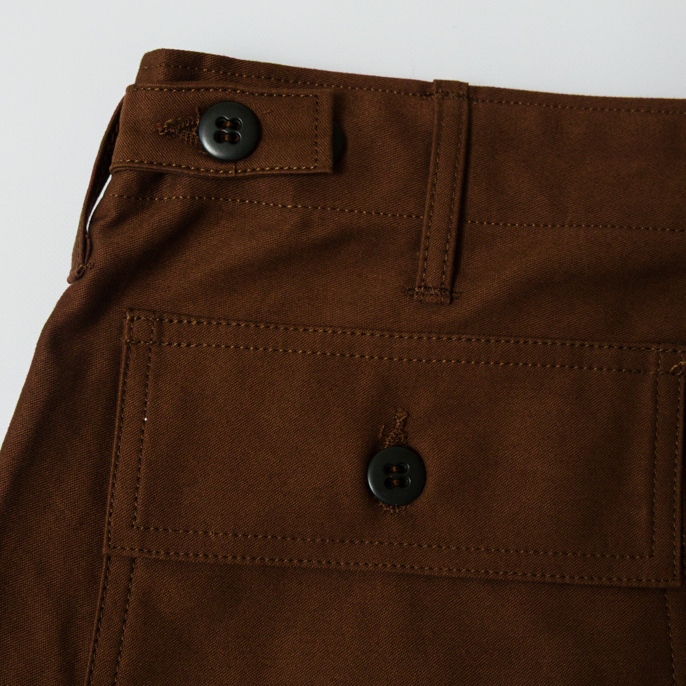 TUKI #0152【baker pants】chocolate
