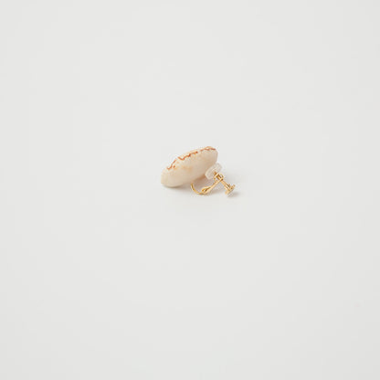 雨氣-石繕いイヤリング