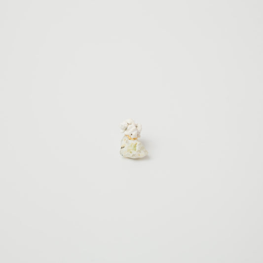 雨氣-石繕いピアス-4
