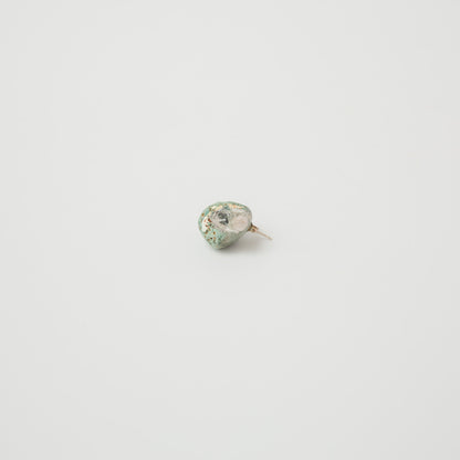 雨氣-石粒ピアス-5