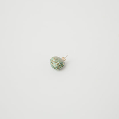 雨氣-石粒ピアス-5