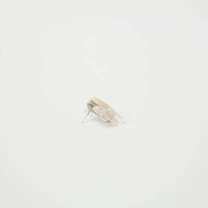 雨氣-石粒ピアス-7